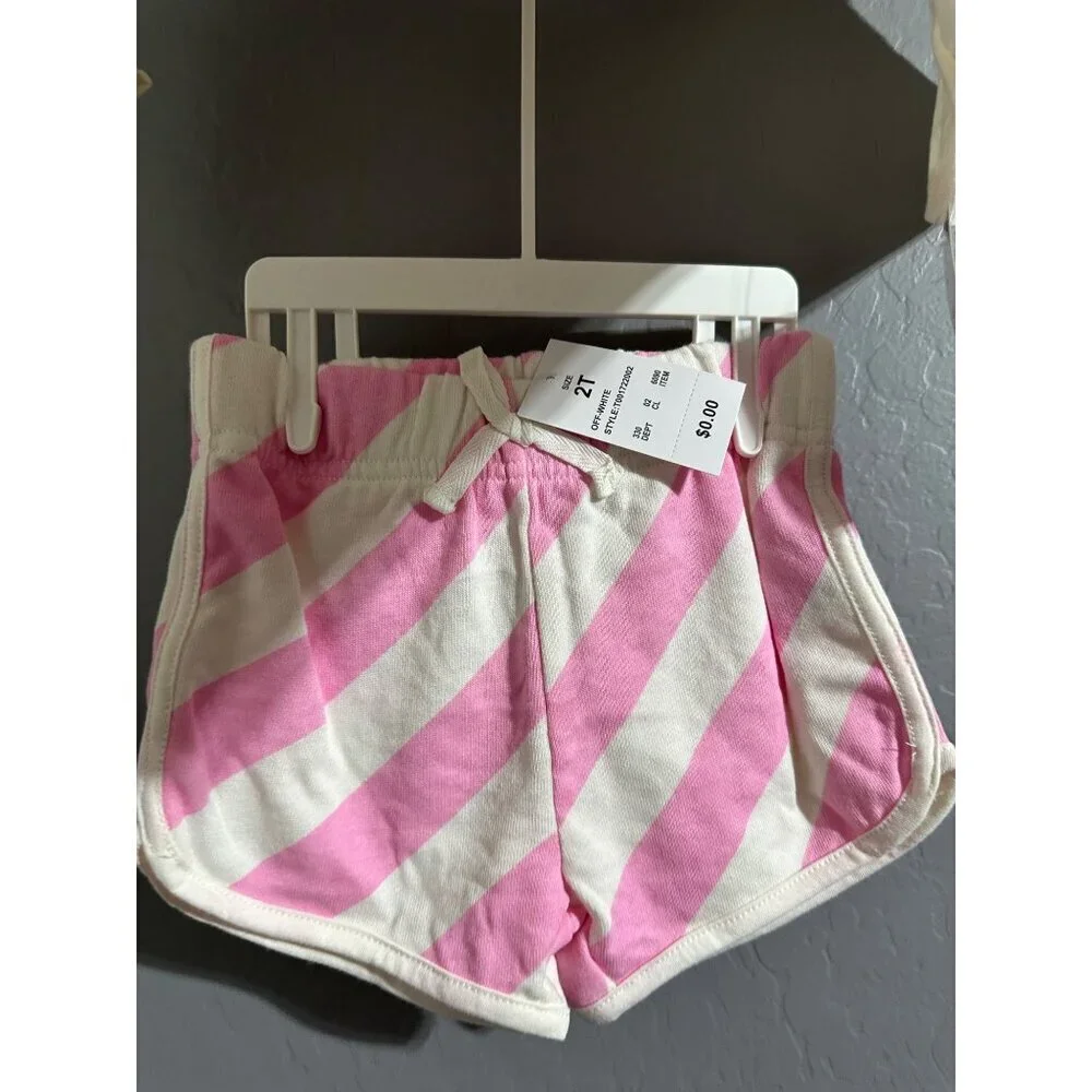 Hello Kitty 2T Green & White Striped Romper Ford Bronco Toddler Outfit 2T NWT